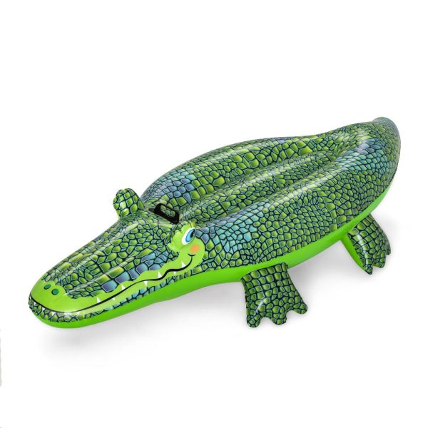 Saltea gonflabila Bestway, model crocodil, 152 x 71cm, Multicolor