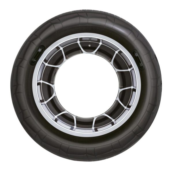 Colac gonflabil Bestway pentru inot, 119cm, negru-alb