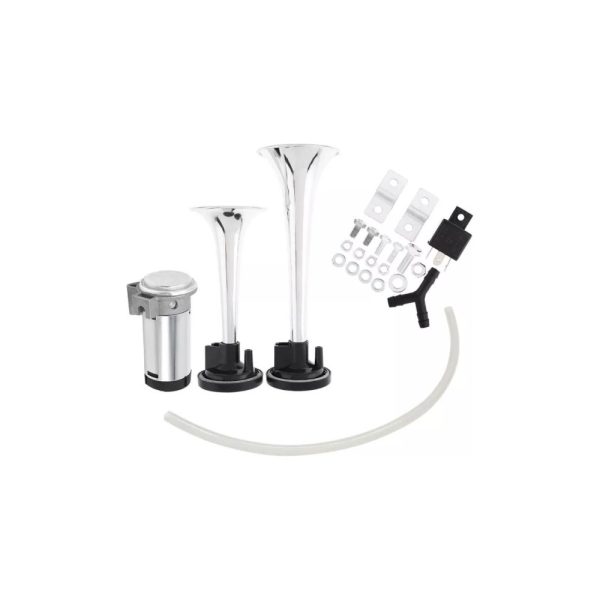 Claxon auto cu compresor, 12V