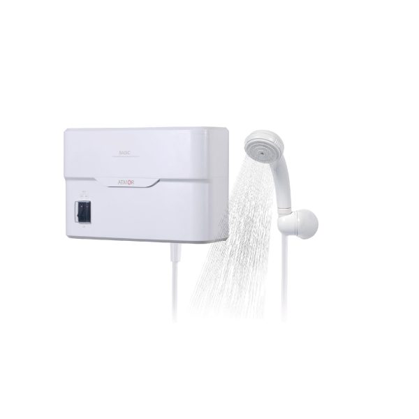 Instant Electric Apa Calda pentru Dus, 5.5 kW, 3 Trepte 2/3.5/5.5 kW, Semnalizare LED, IP24, Clasa A, Alb