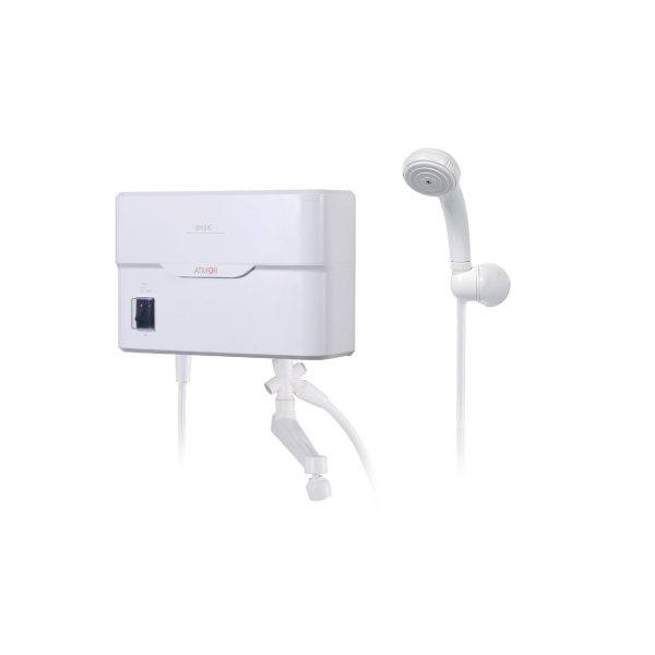 Instant Electric Apa Calda pentru Dus si Chiuveta, 5.5 kW, 3 Trepte 2/3.5/5.5 kW, Semnalizare LED, IP24, Clasa A, Alb