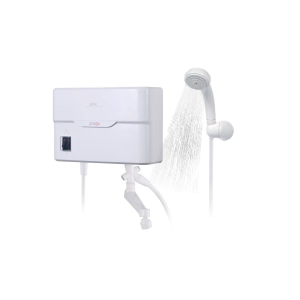 Instant Electric Apa Calda pentru Dus si Chiuveta, 5.5 kW, 3 Trepte 2/3.5/5.5 kW, Semnalizare LED, IP24, Clasa A, Alb