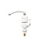 Robinet Electric Apa Calda Instant pentru Chiuveta, 3 kW, Corp ABS, Pipa Rotativa 360 Grade, Racord 1/2 inch, Alb