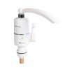 Robinet Electric Apa Calda Instant pentru Chiuveta, 3 kW, Corp ABS, Pipa Rotativa 360 Grade, Racord 1/2 inch, Alb