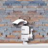 Robinet Electric Apa Calda Instant pentru Chiuveta, 3 kW, Corp ABS, Pipa Rotativa 360 Grade, Racord 1/2 inch, Alb
