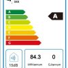 Robinet Electric Apa Calda Instant pentru Chiuveta, 3 kW, Inox SUS304, Afisaj LED Temperatura, Pipa Rotativa 360 Grade, Argintiu