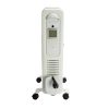 Calorifer Electric pe Ulei, 2000 W, Afisaj Digital, Telecomanda, Termostat Electronic, Timer 12 h, 3 Trepte 800/1200/2000 W, Alb