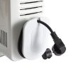 Calorifer Electric pe Ulei, 2000 W, Afisaj Digital, Telecomanda, Termostat Electronic, Timer 12 h, 3 Trepte 800/1200/2000 W, Alb