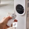 Radiator Electric cu Ulei, 2500 W, Afisaj Digital, Telecomanda, 3 Trepte si Mod Automat, Timer 24 h, Blocare Copii, pentru 20 mp, Alb