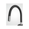 Robinet Electric Apa Calda Instant pentru Chiuveta, 3 kW, Pipa Flexibila, Rotatie 360 Grade, Temperatura 30-60 Grade, IPX4, Negru