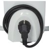 Calorifer Electric pe Ulei, 2500 W, 11 Elementi, 3 Trepte de Putere, Termostat Reglabil, Roti, Suport Cablu, pentru 25 mp, Alb