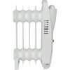 Calorifer Electric pe Ulei Mini, 500 W, 5 Elementi, Termostat Reglabil, Intrerupator cu LED, Maner de Transport, pentru 5 mp, Alb