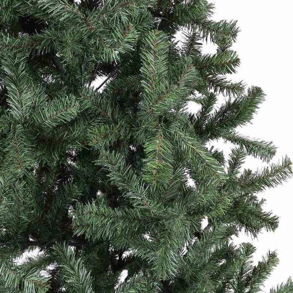 Brad Artificial de Craciun, 180 cm, 441 Varfuri, Diametru 94 cm, PVC, Suport Plastic Inclus, Verde