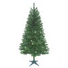 Brad Artificial de Craciun, 150 cm, 309 Varfuri, Diametru 84 cm, PVC, Suport Plastic Inclus, Verde
