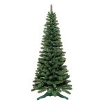 Brad Artificial de Craciun cu Aspect Natural, 180 cm, Diametru 70 cm, PVC, Suport Plastic, Verde
