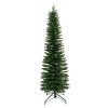 Brad Artificial de Craciun cu Aspect Natural, 180 cm, Diametru 50 cm, Polietilena, Suport Metalic, Verde