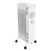 Calorifer Electric pe Ulei, 1500 W, 3 Trepte 600/900/1500 W, Termostat Mecanic, Roti si Maner, Anti-Rasturnare, pentru 12 mp, Alb