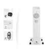 Calorifer Electric pe Ulei, 1500 W, 3 Trepte 600/900/1500 W, Termostat Mecanic, Roti si Maner, Anti-Rasturnare, pentru 12 mp, Alb