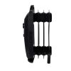 Calorifer Electric pe Ulei, 500 W, Ultracompact, Buton Reglare Putere, Termostat, Maner de Transport, IP20, pentru 8 mp, Negru